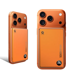 LITO LP08 5,000mAh Ultra-Thin Magnetic Power Bank – Orange