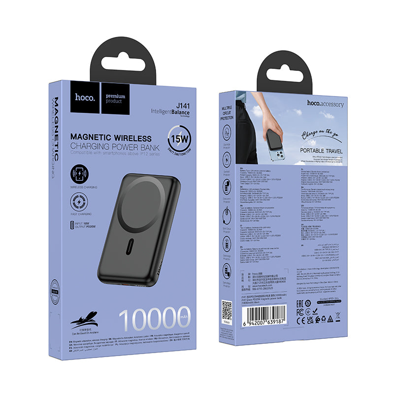 Hoco J141 10,000mAh MagSafe Power Bank – product image 3