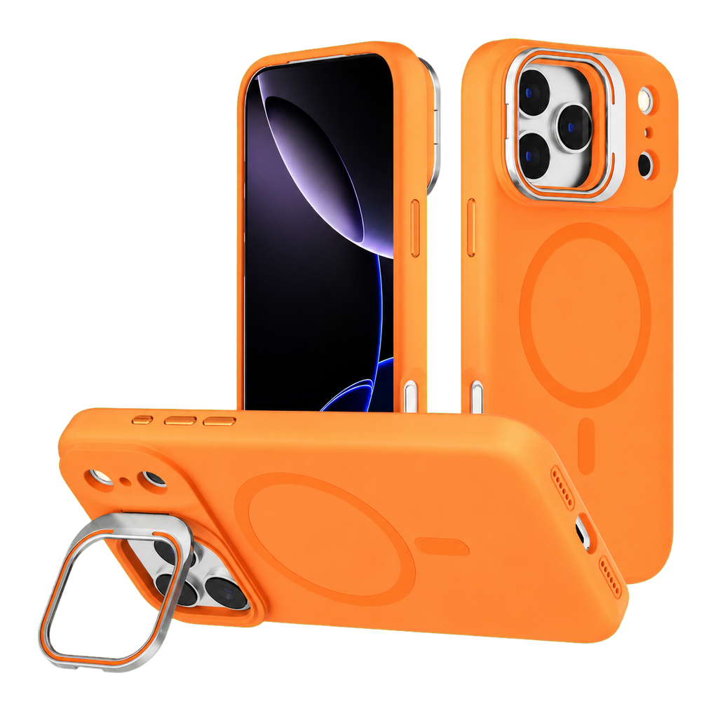 Luxe Silicone Camera Stand Case for iPhone 17 Pro – product image 6
