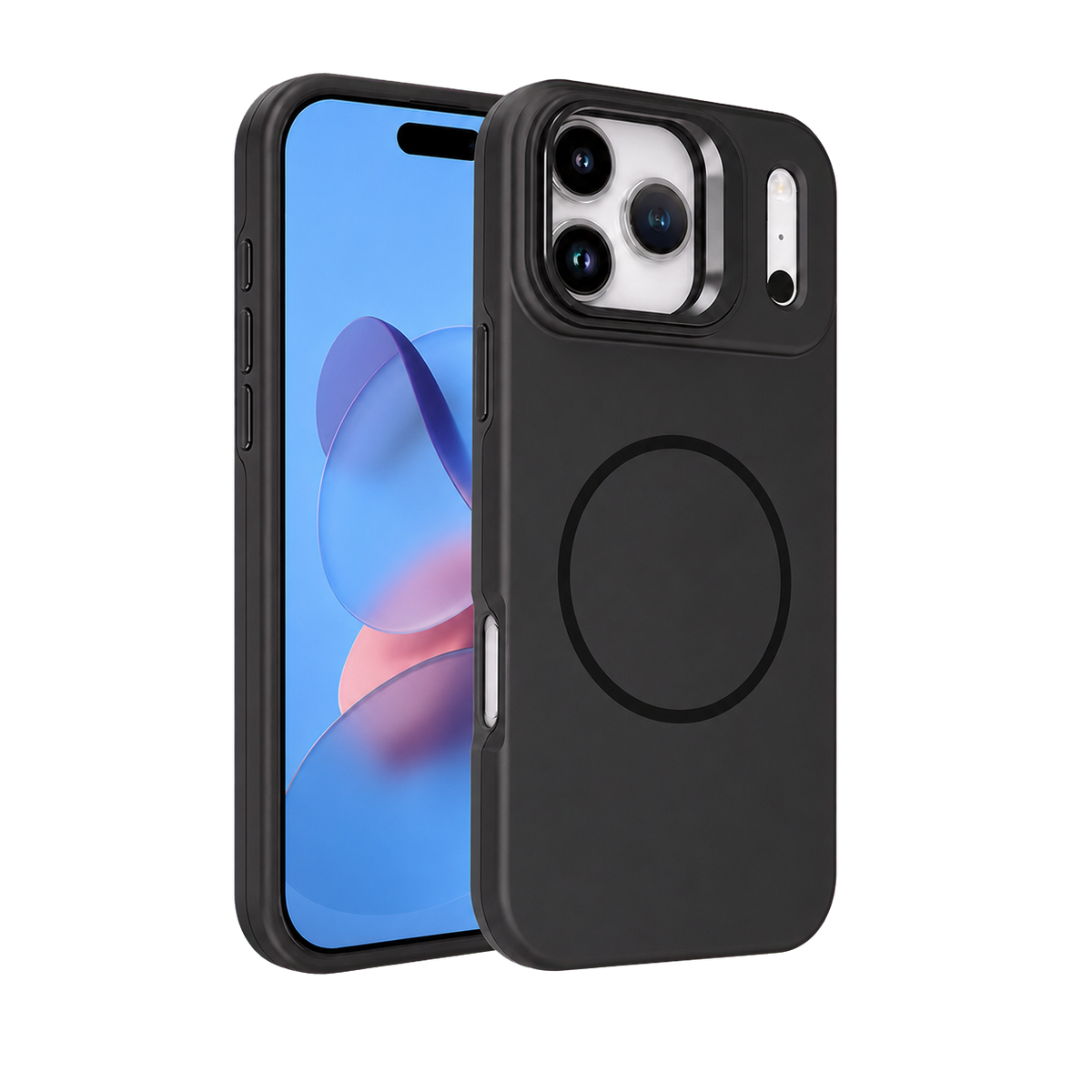 MagStand Shield Case for iPhone 16 Pro Max in Black – alternate view