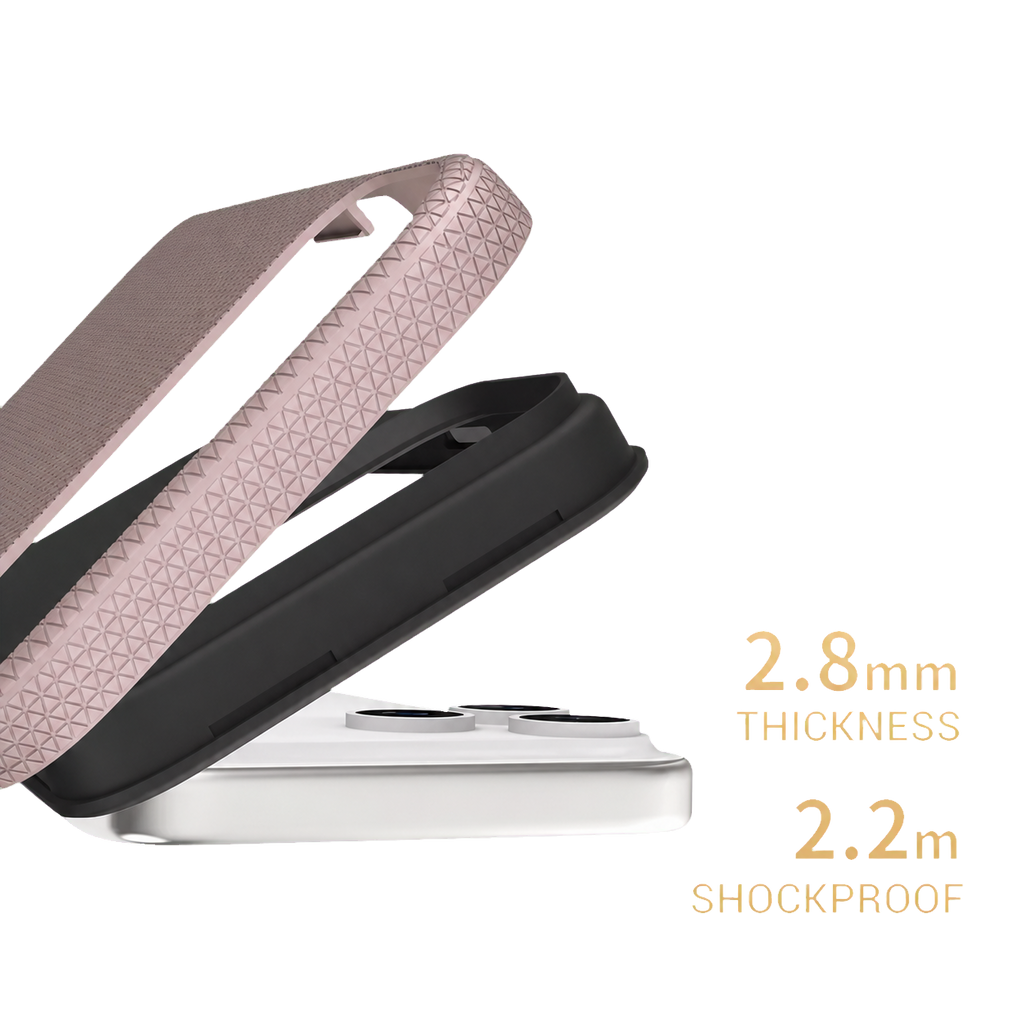 Titan Case for iPhone 16 Pro Max — layered material construction