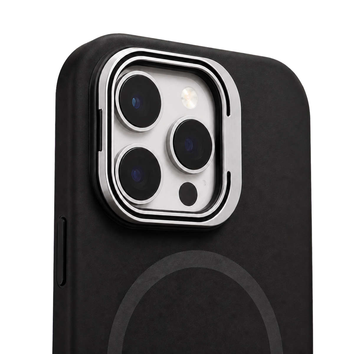 Luxe Silicone Camera Stand Case for iPhone 17 Pro Max – product image 3