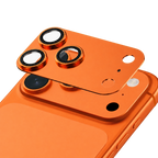 Full Coverage Alloy Camera Protector for iPhone 17 Pro Max - Orange