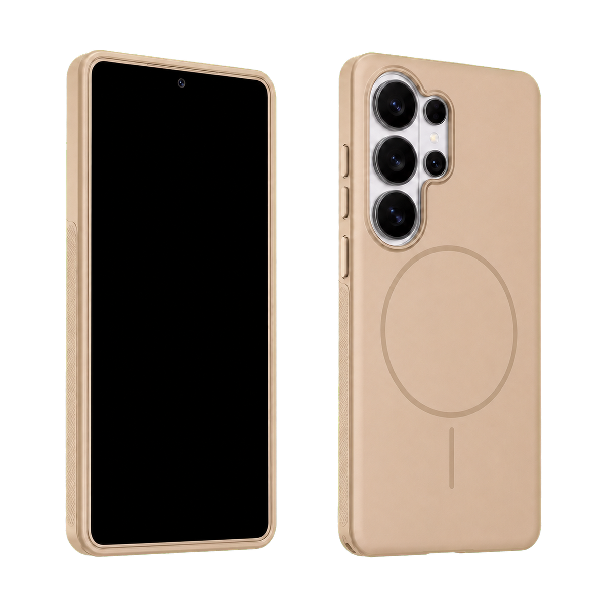 Beige Elevate Grip Case for Galaxy S26 Ultra — main product view