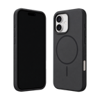 Black Elevate Grip Case for iPhone 16 Plus — main product view
