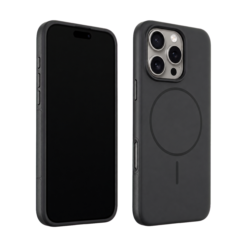Black Elevate Grip Case for iPhone 16 Pro Max — main product view