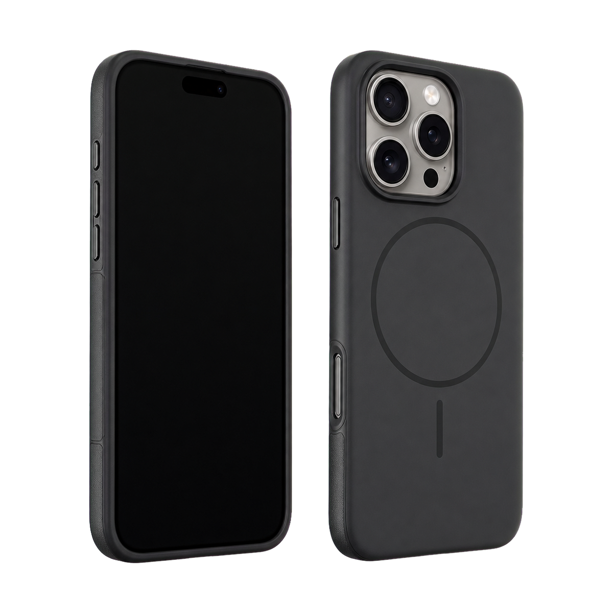 Black Elevate Grip Case for iPhone 16 Pro Max — main product view