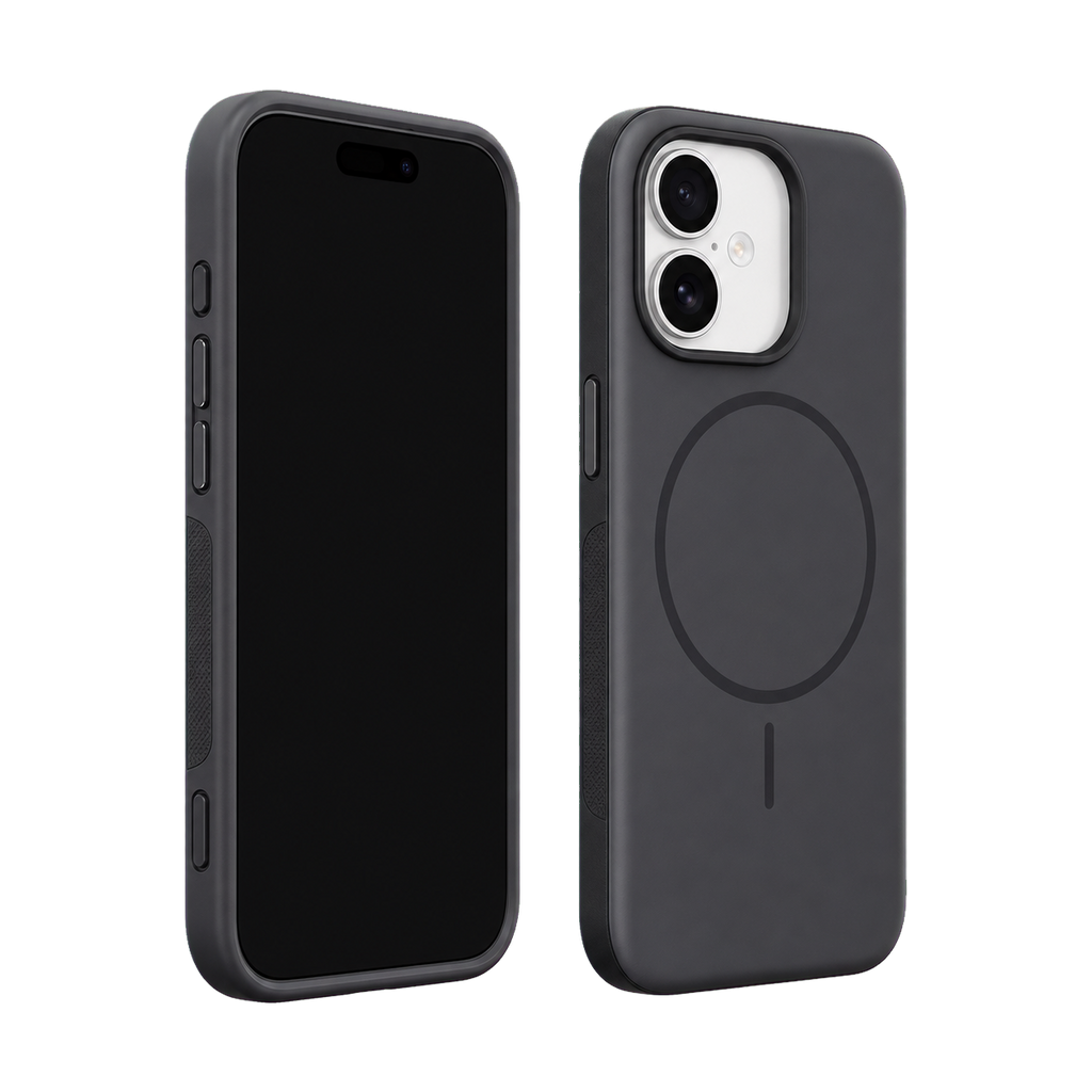 Black Elevate Grip Case for iPhone 17 — main product view