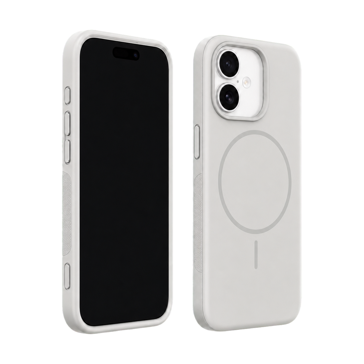 Light Grey Elevate Grip Case for iPhone 17 — main product view