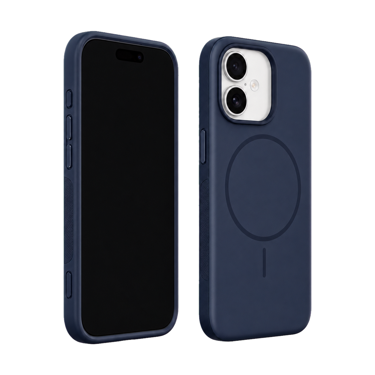 Navy Elevate Grip Case for iPhone 17 — main product view