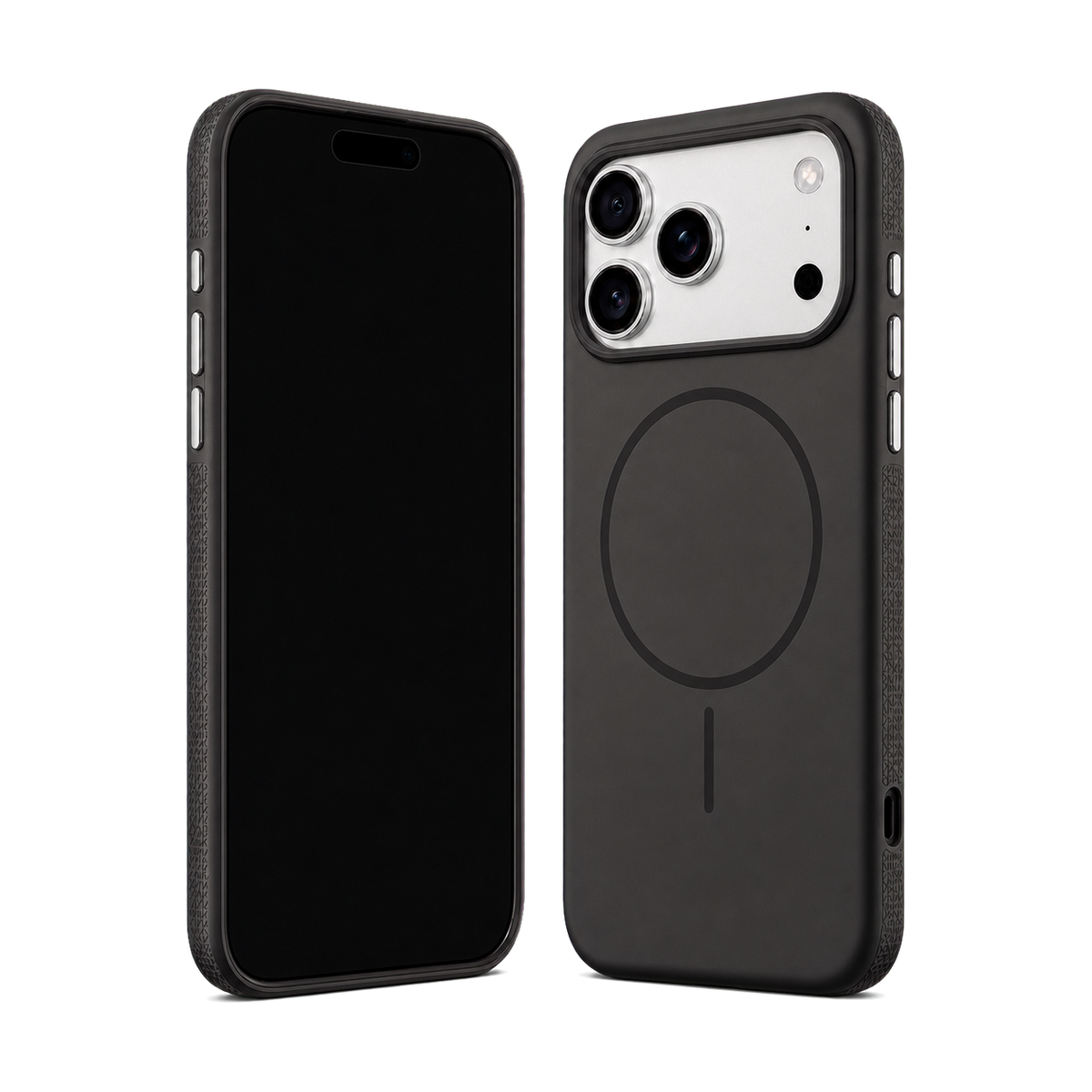 Black Elevate Grip Case for iPhone 17 Pro Max — main product view