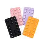 FlexMate Multi-Function Suction Phone Stand in Black, Orange, Pink Sand and Light Purple