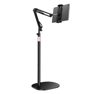 Foldable 360° Adjustable Floor Stand for Tablets & Phones