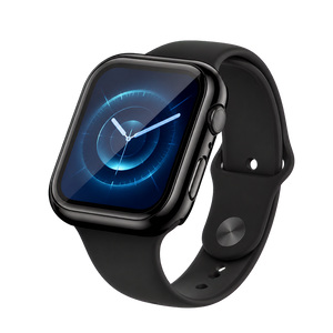 Hard Case with Tempered Glass Screen Protector for Apple Watch