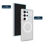 Impact Clear Case for Galaxy S26 Ultra — raised screen and camera edge protection