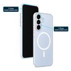 Impact Clear Case for Galaxy S26+ — raised screen and camera edge protection