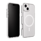 Clear Impact Clear Case for iPhone 15 Plus — front and rear product view