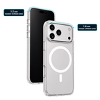 Impact Clear Case for iPhone 17 Pro Max — raised screen and camera edge protection