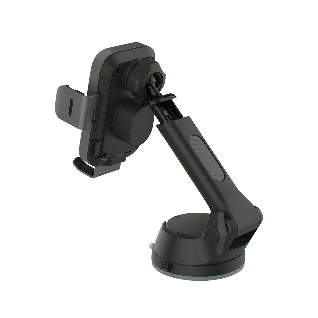 iQuick RX3 wireless charging car mount rear suction mount view