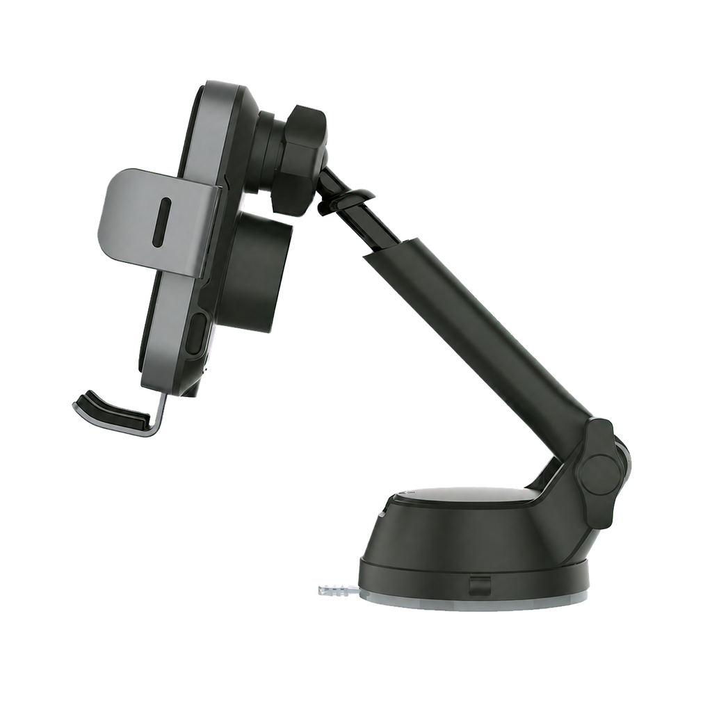 iQuick RX3 wireless charging car mount side suction mount view