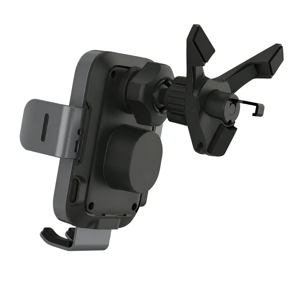 iQuick RX3 wireless charging car mount rear air vent clip view
