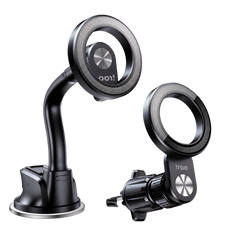 iRoo R105 2-in-1 MagSafe-Compatible Car Phone Mount – Windscreen & Air Vent