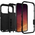 OtterBox Defender Pro exploded construction with fitted OLED wallpaper