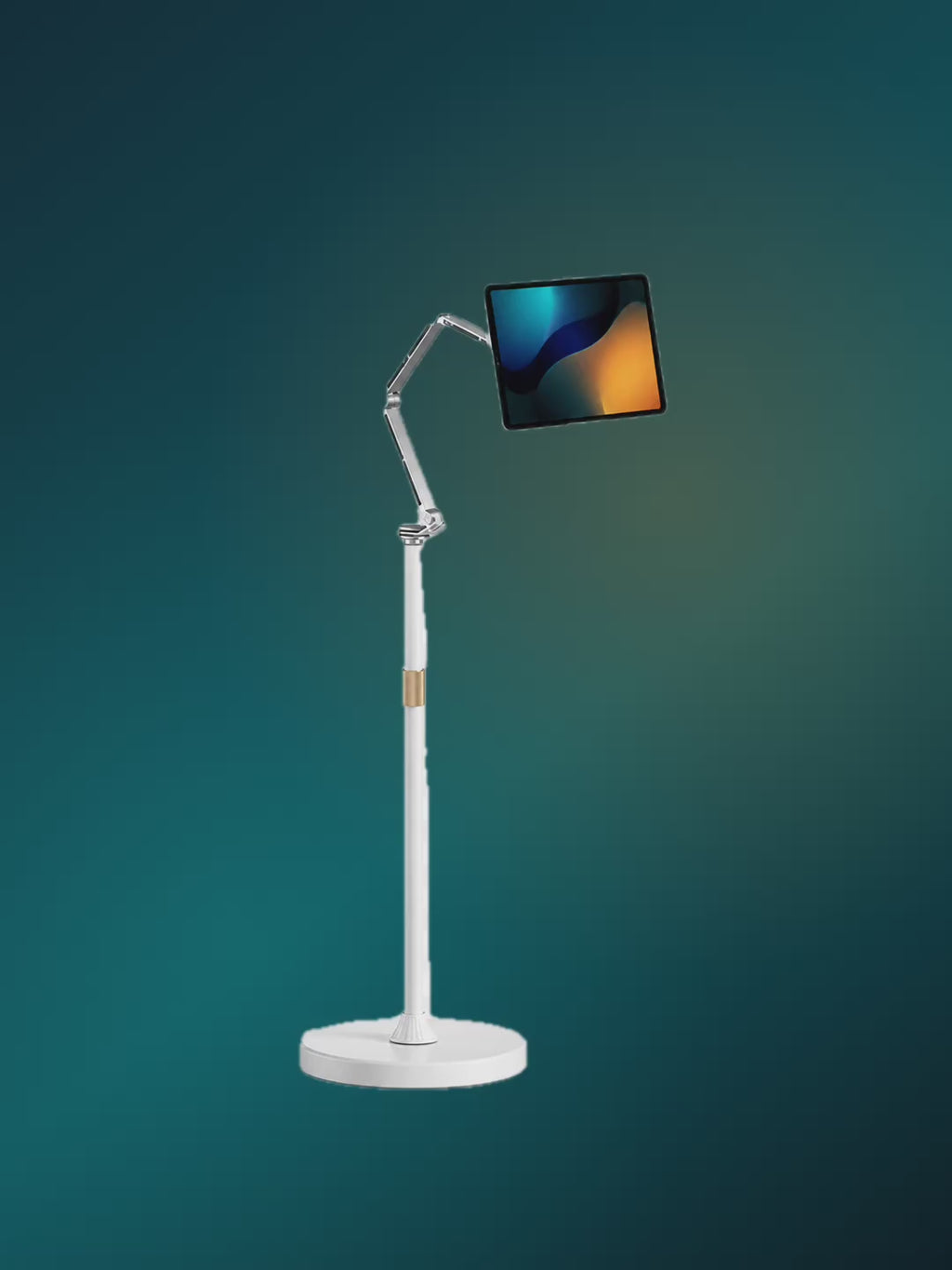 360° Rotating Adjustable Floor Stand for Tablets & Phones